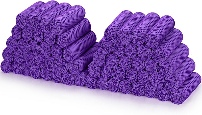 Biange Cooling Towels (40"x 12", Pack of 60) for Neck and Face, Cold Towel for Hot Weather, Sports, Workout, Fitness, Gym, Yoga, Golf, Pilates, Travel, Camping & More - Image 1
